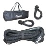 Indusafe 1"x30'Towing Rope Kinetic Recovery Rope Heavy Duty Snatch Energy