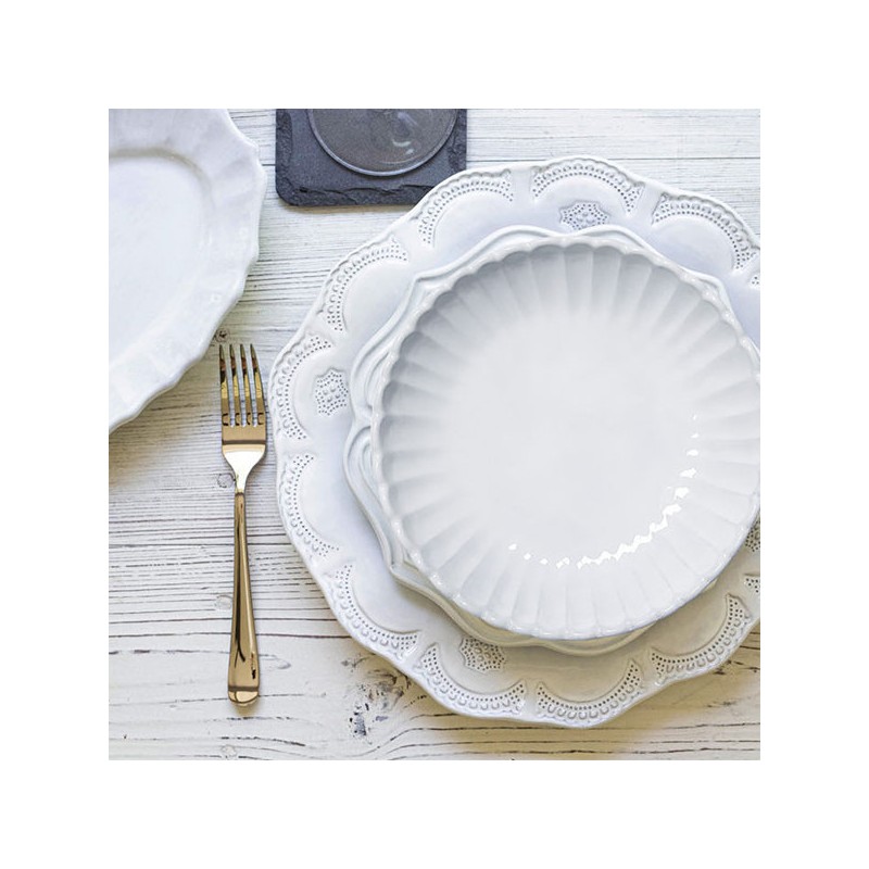 VBC Casa Incanto Pasta Bowl Scallop 21cm / VBC까사 인칸토