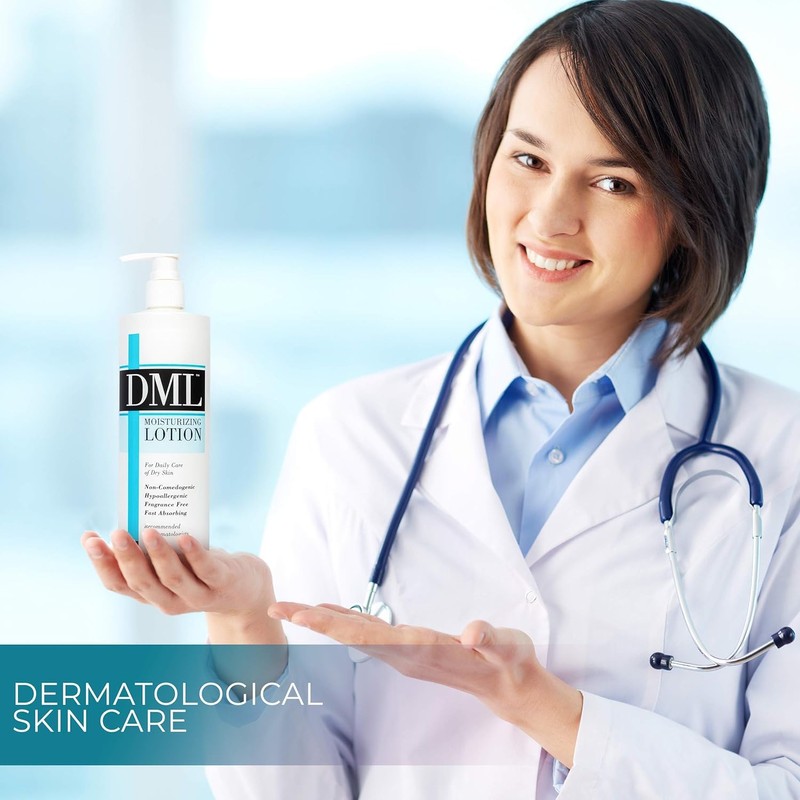 Dml Moisturizing Lotion for Dry Skin, Fragrance Free - 16