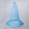 Tudaheuiy Bett Baldachin Dome Mesh, Leichtes King -Baldachin -Bett Vorhänge