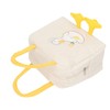 Lunch Bag Cartoon Duck Pattern Waterproof Zipper Closure Sturdy Handle