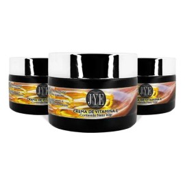3 Frascos De Crema De Vitamina E Natural Jye 180 Gramos
