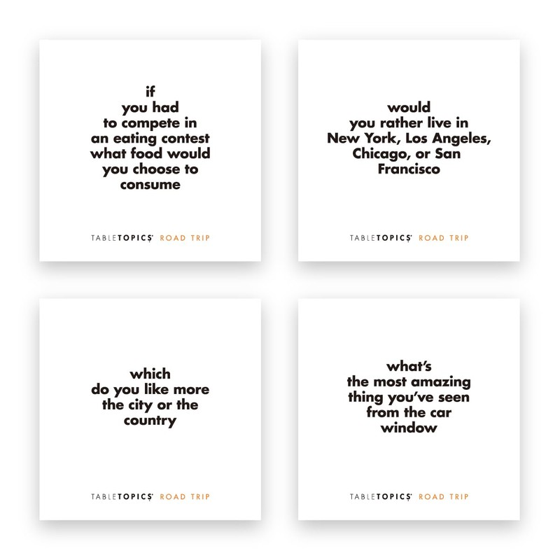 TableTopics Road Trip to Go Conversation Cards for Families, 40