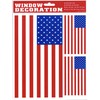 USA American Flag - Static Cling - Peel and Place