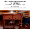 TeakGuard Finish, Premium Teak Cleaner and Brightener, Water-Based, Oil-Free Wood