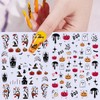 Halloween Nail Art Stickers Decals - 6 Sheets Pumpkin Ghost
