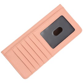ALLITIC Women’s Credit Card Wallet Ultra Slim Long Card Wallet Holder with Zipper Pocket for Cash, Coin, Receipt, ID Card