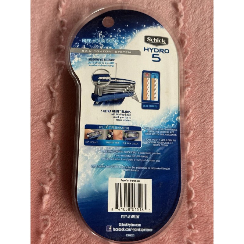 Schick Men’s SCHICK HYDRO 5 Razor ~ 1 Handle 1
