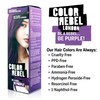 Colour Rebel London Semi Permanent Hair Conditioner Toner - Purple