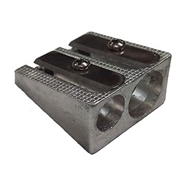 Aluminium Pencil Sharpener - Double Hole