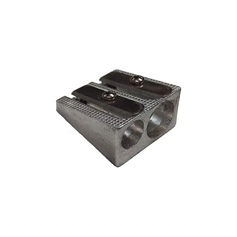 Aluminium Pencil Sharpener - Double Hole