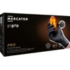 Mercator Gogrip Nitrile Powder Free Disposable Gloves - Black, Extra
