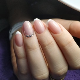 Didier Lab - Studios Gel Polish Diamond Dust- Professional Manicure Pedicure Products - Rich Pigment for Complete Nail Coverage - Flawless Shine - Suitable for Beginners - For UV Lamp - Gift for Women