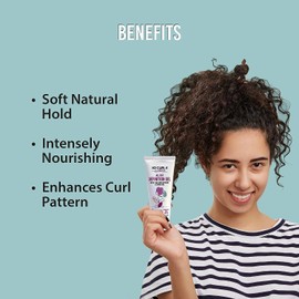 XO Curls 2 Pcs Curl Therapy Range 4 Fl Oz Each | All Day Definition Gel & Hydrating Leave-In Conditioner Combo | Frizz-Free | Soft Natural Curls | Argan Oil | Unisex Adult