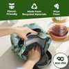 ECO CHIC Lightweight Foldable Insulated Lunch Bag Water Resistant Cooler