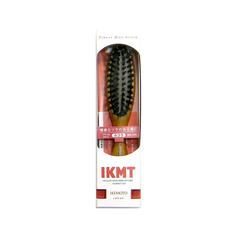 Ikemoto Brush IKH2224 Hair Brush/IKMT Brushing Brush (Small) Hair Stiffness: