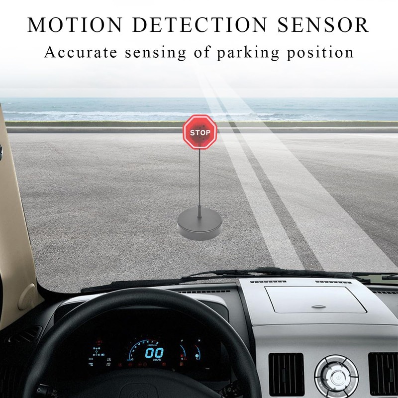 ZNDAW Parking Garage Flashing Stop Sign, Garage Parking Assistant LED