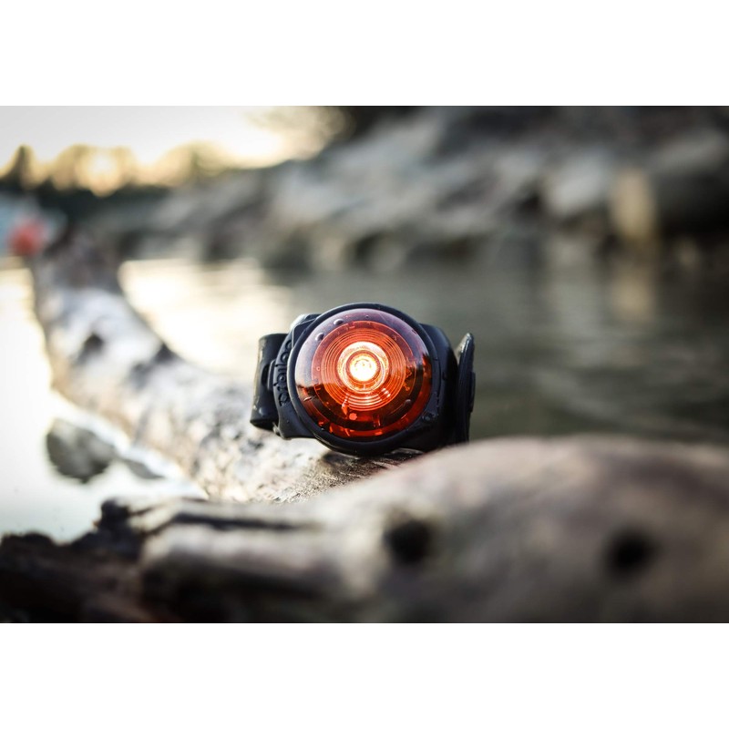 Orbiloc Dual Flashing/Solid Safety LED Light for Dogs - High