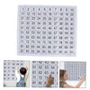 DOITOOL 2 Sheets Educational Numbers Poster Preschool Learning Wall Charts