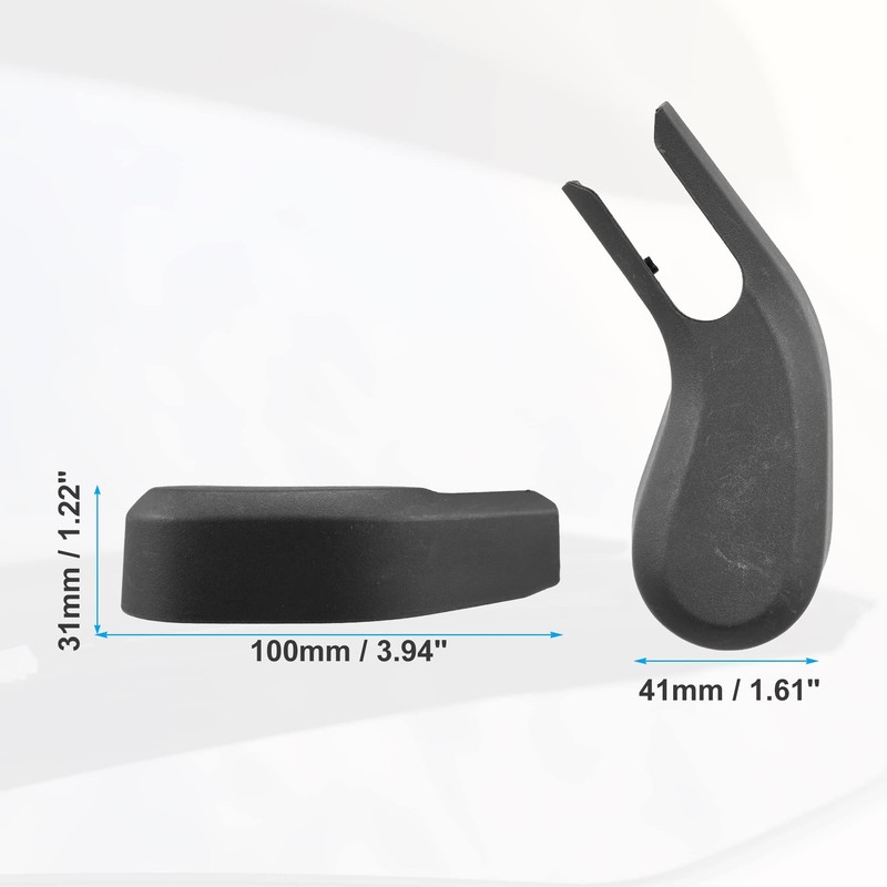 X AUTOHAUX Rear Windshield Wiper Arm Nut Cover Cap for