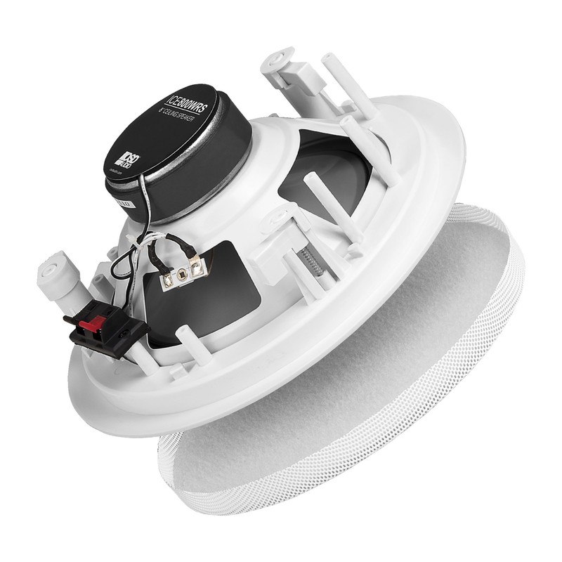 OSD Audio Weatherproof in-Ceiling Audio Speaker Pair - Indoor/Outdoor Stereo