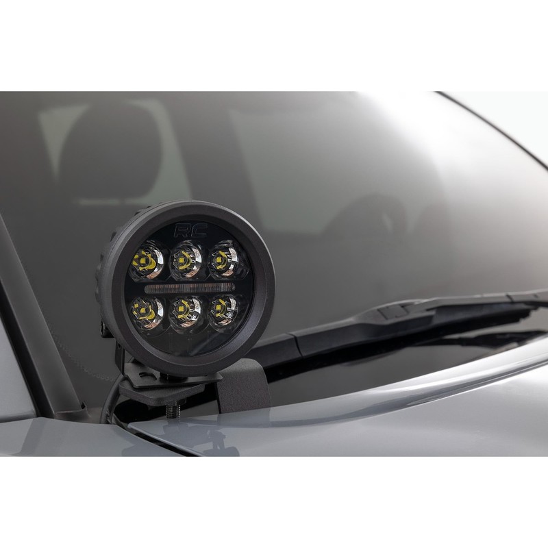 Rough Country Dual 2" LED Ditch Light Kit for Toyota