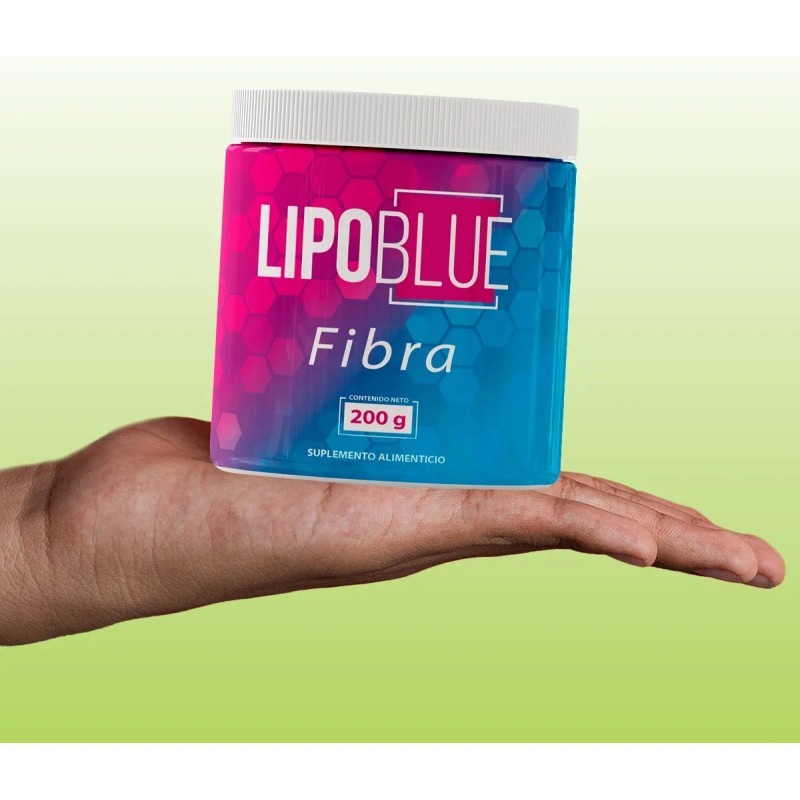 Kit De 3 Fibra Para Bajar De Peso Lipo Blue