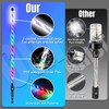AddSafety 3FT Nav Lights for Boat, Plug-in Base Chasing Color
