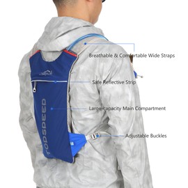 5L Large-Capacity Outdoor Cycle Backpack Lightweight Riding Backpack for Running Hiking Mountaineering