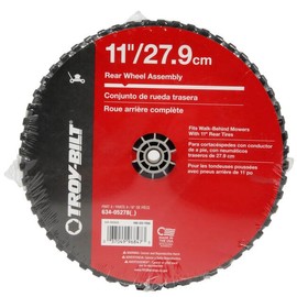 Original Equipment 11 in. Rear Wheel Assembly for Most Troy-Bilt Walk-Behind Mowers, OE# 634-05278.