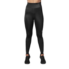 CW-X Women's Standard Stabilyx 3.0 Joint Support 3/4 Capri Compression Tight, High-Rise Leggings with Back Phone Pocket for Running, Black