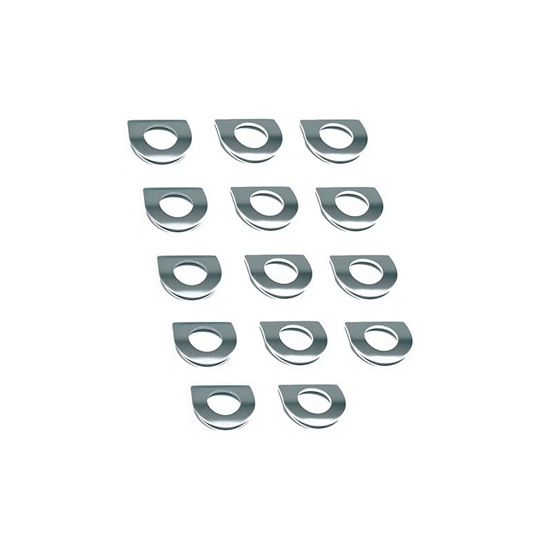 Motorcycle 24Pcs Footpeg Support Bar Spring Washer for Harley Models