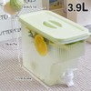 AIMALL 3900ml Refrigerator Cold Water Kettle with Spout and Lid