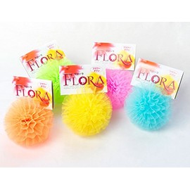 FLORA Flower Scrubber Dish Sponge (3 Pieces, Color May Vary
