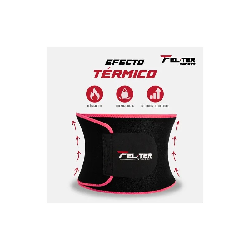 Faja Térmica Reductora Neopreno Felter Fitness