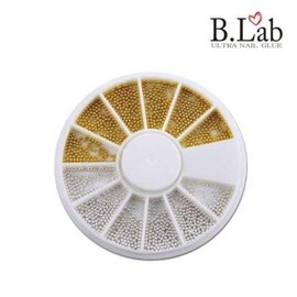Other brands Parts Materials View Lab - Nail Parts Materials DIY Stone Art Gold & Silver Beads / 파츠재료 뷰랩 - 네일 파츠 재료 스톤 아트 셀프 골드실버 구슬