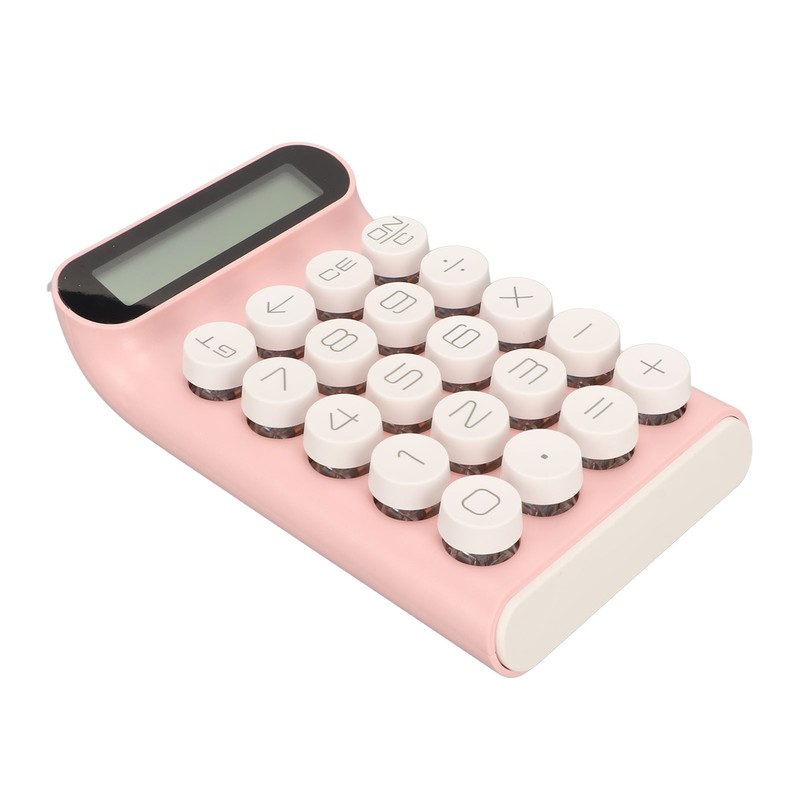 Blue Switch Calculator 20 Keys Intelligent Shutdown Detachable Slip Resistant