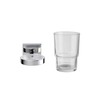 Croydex QM441841 Flexi-Fix Chester Tumbler & Holder, 96 x 68
