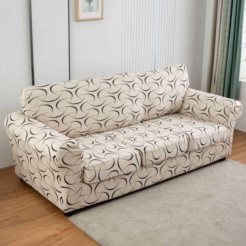 ARNTY Stretch Sofa Covers for 1/2/3 Cushion Sofa Furniture Slipcovers