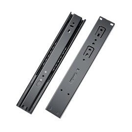 1 Pair Soft Close Drawer Runners Full Extension, Quiet Cushion Damping, Anti-Rust, Easy Clean, Side-Mount, for Kitchen, Bedroom, Living Room Cabinets Door (14 inch(350mm))