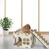 HIIMALEX Extra Large Sturdy Bunny Castle Hideout for Indoor Rabbits