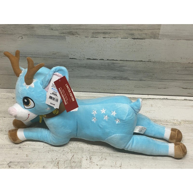 Macy's Tiptoe Macys Thanksgiving Parade 2022 Plush Blue Reindeer New