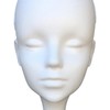 Perfeclan Mannequin Head Foam Display Lightweight Wigs Display Head Multi-Purpose