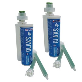 Clean White 611 Tenax GLAXS Fast Cartridge 215 ML - 2 Pack
