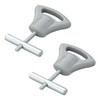 ProPlus 2 x Piping Stoppers 5-6 mm for Piping Rail