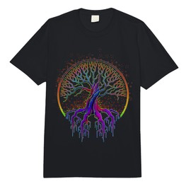 Trippy Tree of Life Gift The Tree of Life Comfort Colors Adult Heavyweight T-shirt