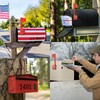 Anley Universal Outgoing Mail Mailbox Flag for Wood, Metal &