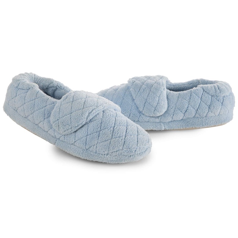 Acorn Women's Spa Wrap Slipper, Slip-on, Adjustable, Memory Foam