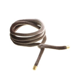VINGTAINE H7368-BE- Velour Wire Pony Cord, Hairband, Arrangable, Cord, Wired, Casual, Adult, Cute, Beige