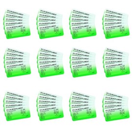 ZAAKAA Suture Practice Needles Thread Surgical Suture Training Suture Needles Suture Practice Needles Set of 60 Suture Needles with Thread (Nylon)